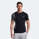 Men's Colour Block Pocket T-Shirt - True Black