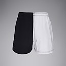 Mens Cotton Twill Harlequin Short With Pockets in Black
