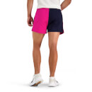 Mens Cotton Twill Harlequin Short With Pockets in Fuschia/Navy