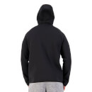 Men's Vapodri Full Zip Tempo Hooded Sweatshirt in Jet Black