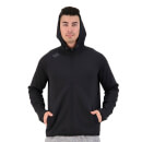 Men's Vapodri Full Zip Tempo Hooded Sweatshirt in Jet Black