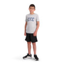 Kids Pitch 15" Short Sleeve T-Shirt in Grey