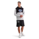 Mens Pitch 15" Over Head Hoodie in Grey