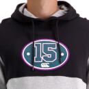 Mens Pitch 15" Over Head Hoodie in Grey