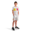 Kids The Clash Knit Short in Grey