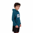 Kids Pitch 15" Over Head Hoodie in Green