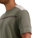 Mens Vapodri Formation Short Sleeve T-Shirt in Grey