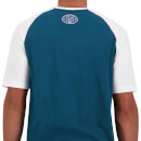 Mens Pitch 15" Short Sleeve Raglan T-Shirt in Green