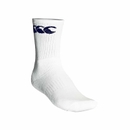 ADULT COTTON SPORT CALF SOCK WHITE