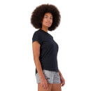 Women's Vapodri Short Sleeve Tempo T-Shirt in Jet Black