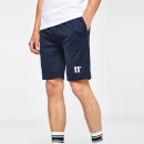 11 Degrees Textured Shorts – Navy