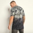Leaf Print T-Shirt – Khaki