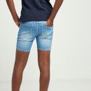 11 Degrees Junior Sustainable Denim Shorts – Light Blue Wash