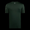 Мъжка тениска с къс ръкав Velocity на MP — тъмно-зелен - XXS