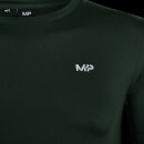 Мъжка тениска с къс ръкав Velocity на MP — тъмно-зелен - XXS