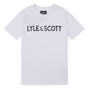 Lyle & Scott Kids Text Tee - Bright White