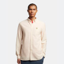 Men's Oxford Shirt - Gold Haze/ White