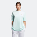 Women's Oversized T-Shirt - Light Aqua