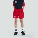 CANTERBURY ADVANTAGE SHORT JUNIOR FLAG RED