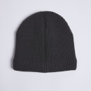 Fleece Lined Knitted Beanie – Charcoal