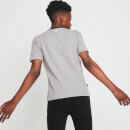 Camiseta con cinta – Plata / Negro