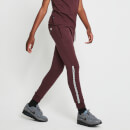 Taped Joggers – Mulled Red
