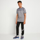 11 Degrees Cut and Sew Domino Poly T-Shirt – Shadow Grey/Steel