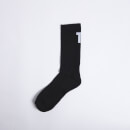 3 Pack Back Logo Socks – Black/Black/Black