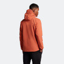 Men's Zip Through Hooded Jacket - Victory Orange