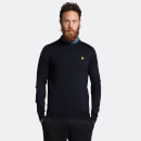 Men's Golf Crew Neck Jumper - Dark Navy