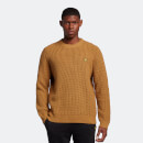 Men's Thermal Stitch Jumper - Anniversary Gold