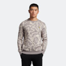 Men's Golf Contour Jumper - Warm Dust/ Blush Grey