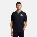 Men's Golf The Gregor Knitted Polo Shirt - Dark Navy