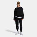 Women's Chunky Cable Jumper - Jet Black