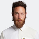 Men's Wide Tonal Stripe Overshirt - White