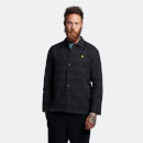 Lyle & Scott Men's Grid Overshirt - Dark Navy/Jet Black