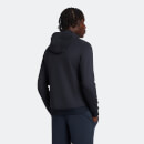 Men's Sports Hoodie with Contrast Piping - Dark Navy