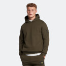 Men's Casuals Long Sleeve Hoodie - Olive