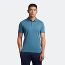 Men's Golf Contour Placket Polo Shirt - Azure