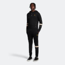 Men's Sports Stripe Tracksuit Bottoms - Jet Black