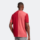 Men's Wide Tonal Stripe T-Shirt - Tunnel Red