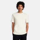 Men's Archive Abstract T-Shirt - Buff White