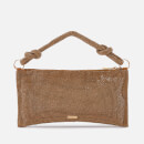 Cult Gaia Nano Hera Crystal-Embellished Satin Shoulder Bag