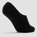 MP Unisex Invisible Socks (3 Pack) Black - UK 2-5