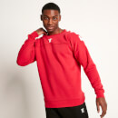 11 Degrees Unisex Large Logo Oversized Sweatshirt - Ski Patrol Red