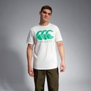 CANTERBURY IRE LOGO TEE AU WHITE/GREEN