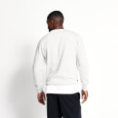 11 Degrees Chenille Applique Sweatshirt - Grey Marl