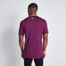 Tall Cut and Sew Short Sleeve T-Shirt – Plum Purple/Black/Limeade