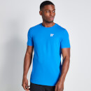 Grafik-T-Shirt muskelbetonend TALL – himmelblau