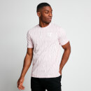 Stripe V T-Shirt – Light Pink
